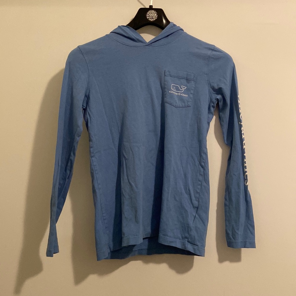 Vineyard vines hooded long sleeve youth large